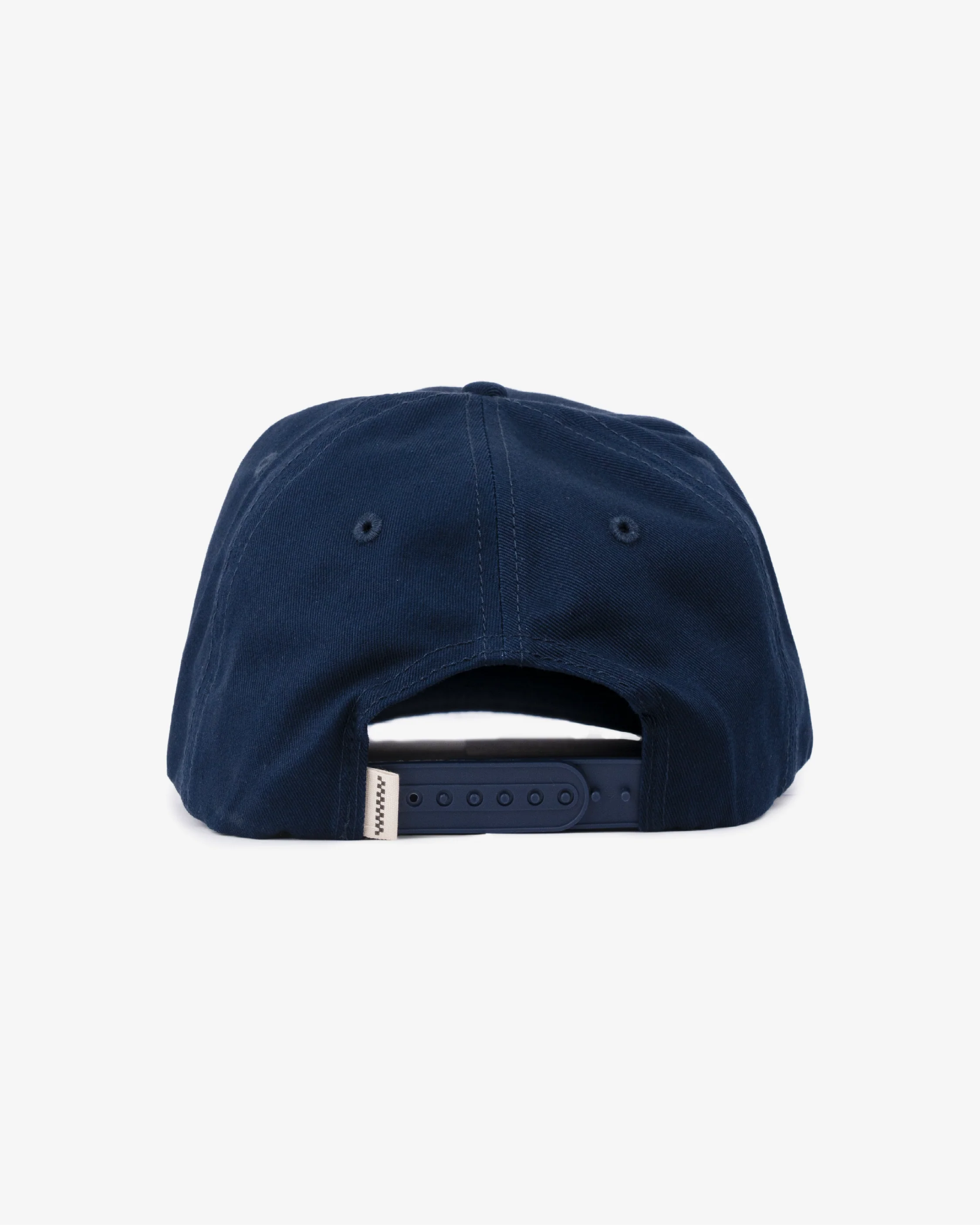 Art Letterman Cap - 5 Panel - Navy/Distressed - Image 4