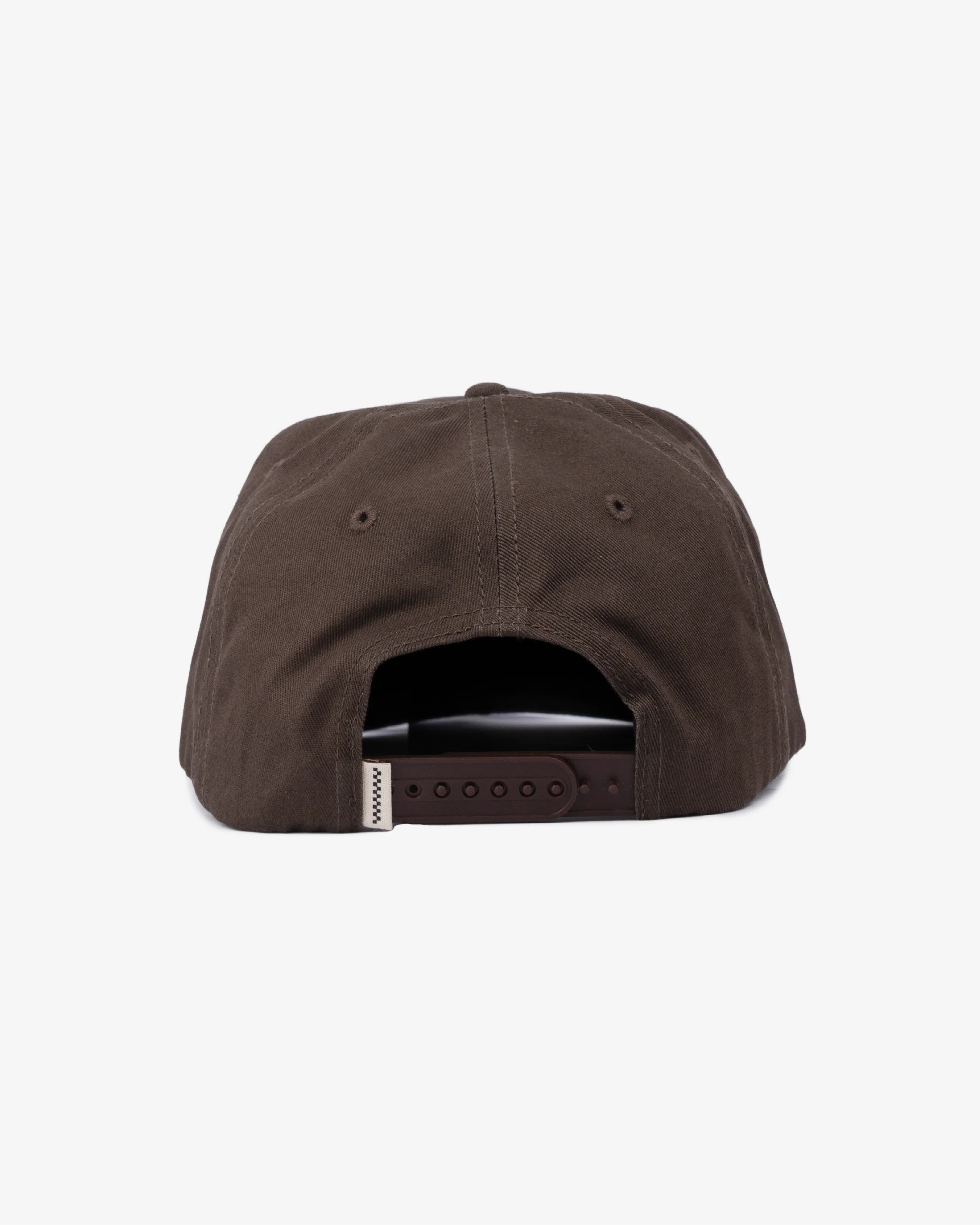 Art Letterman Cap - 5 Panel - Taupe/Distressed - Image 4