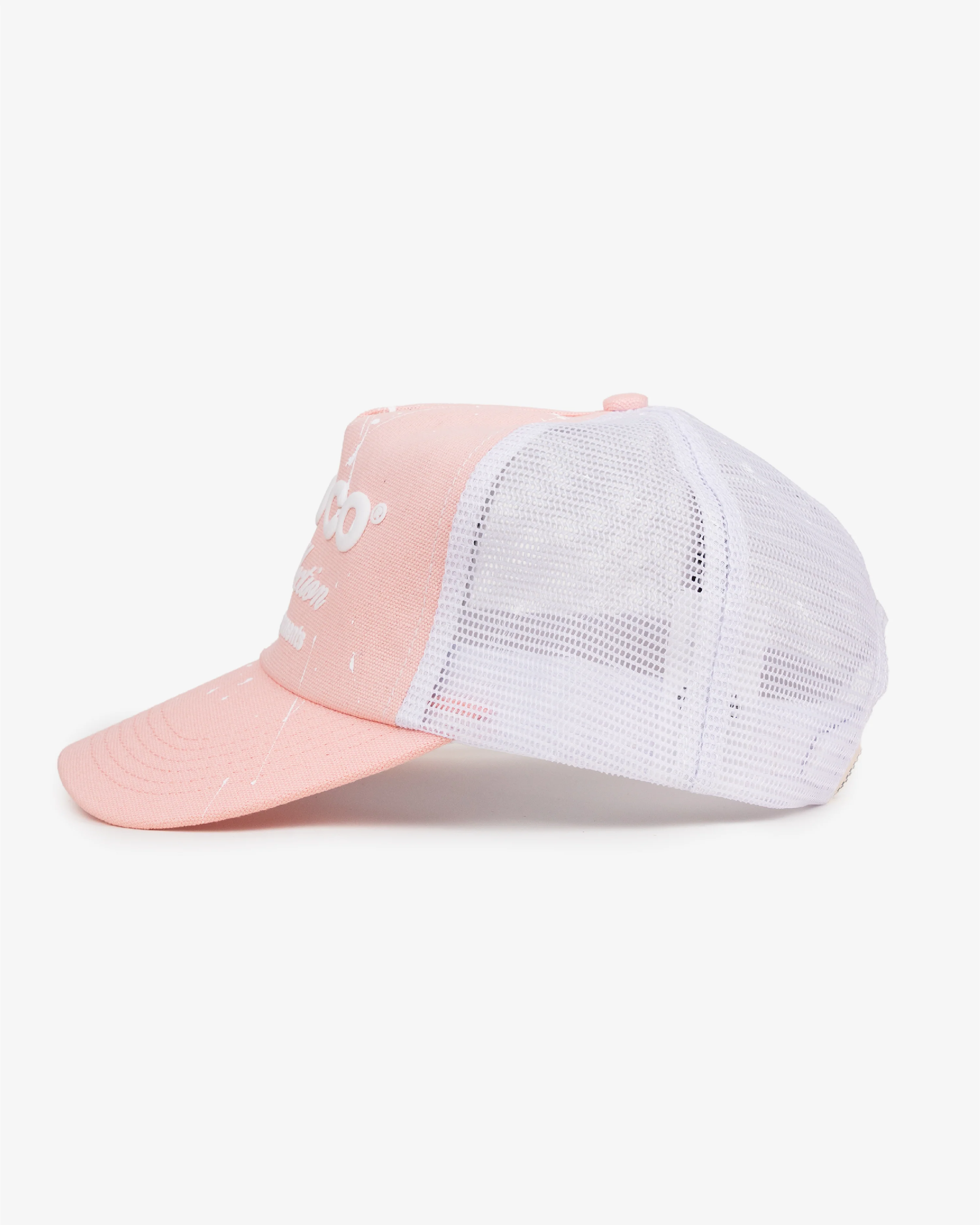 Artist Cap - Ball Trucker - Pink/White - Image 3