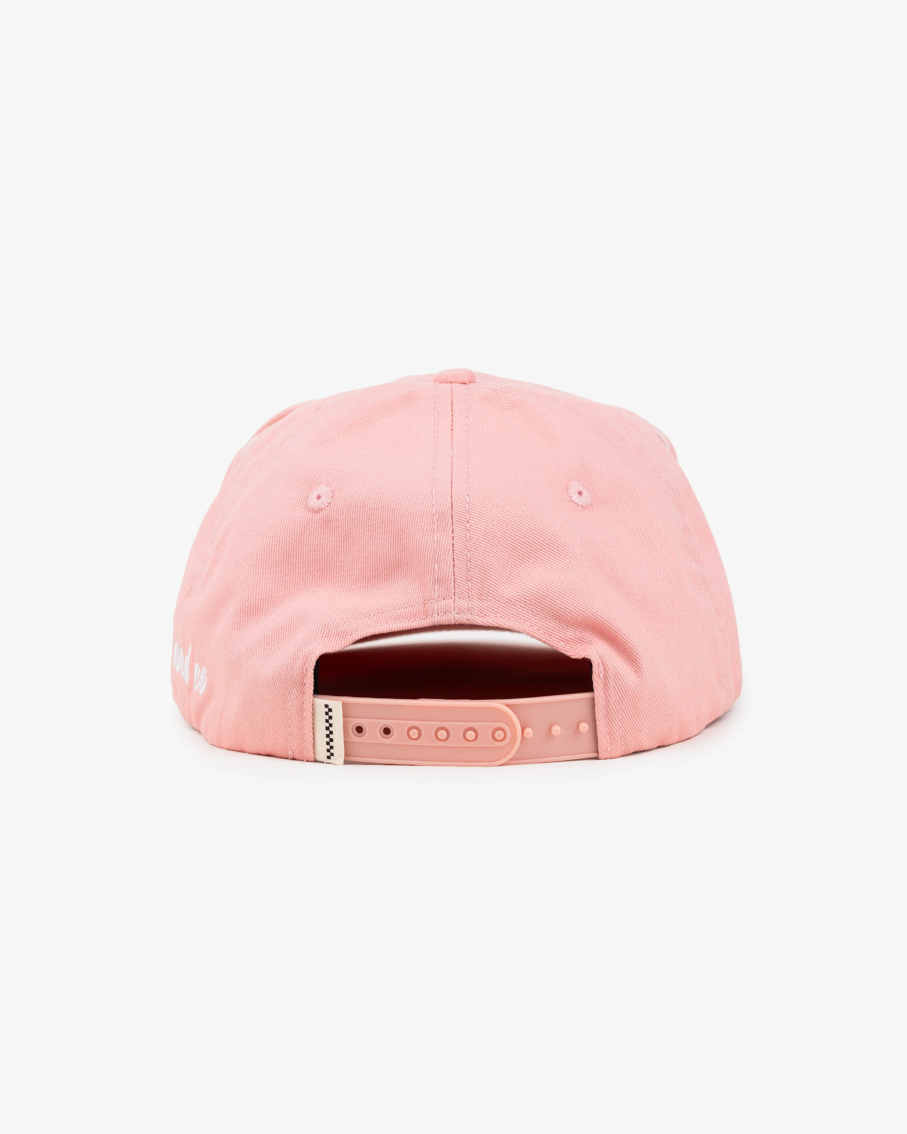 BHF Cap - Short Brim 5 Panel - Pink - Image 3