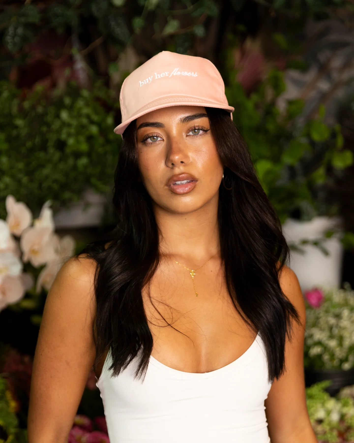 BHF Cap - Short Brim 5 Panel - Pink - Image 4