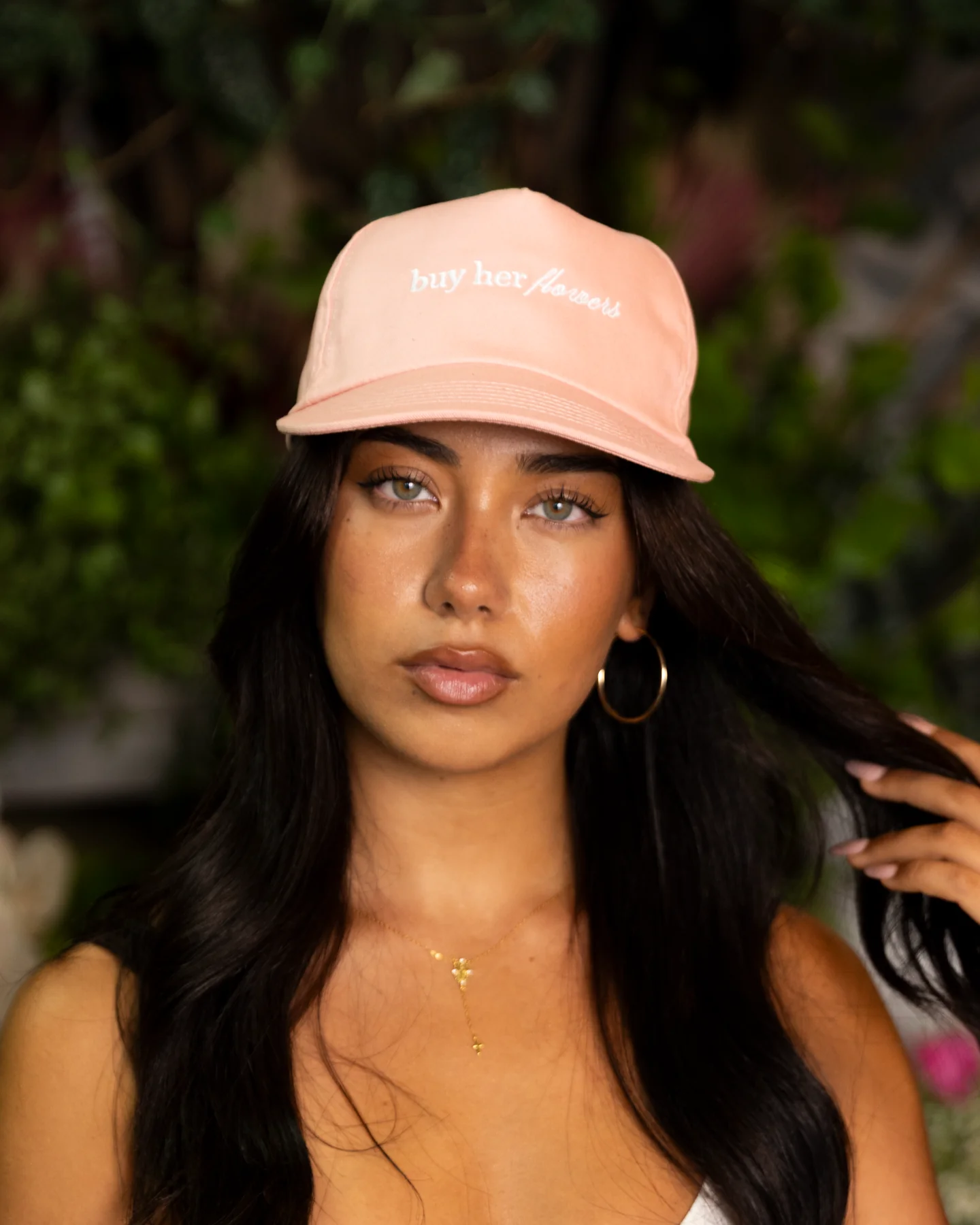 BHF Cap - Short Brim 5 Panel - Pink - Image 5
