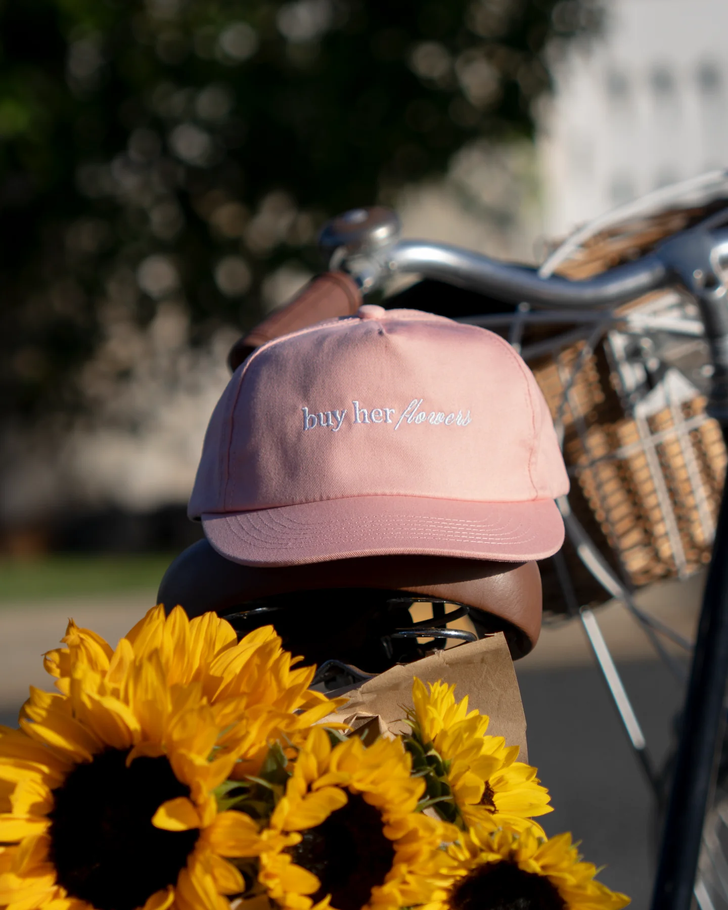 BHF Cap - Short Brim 5 Panel - Pink - Image 7