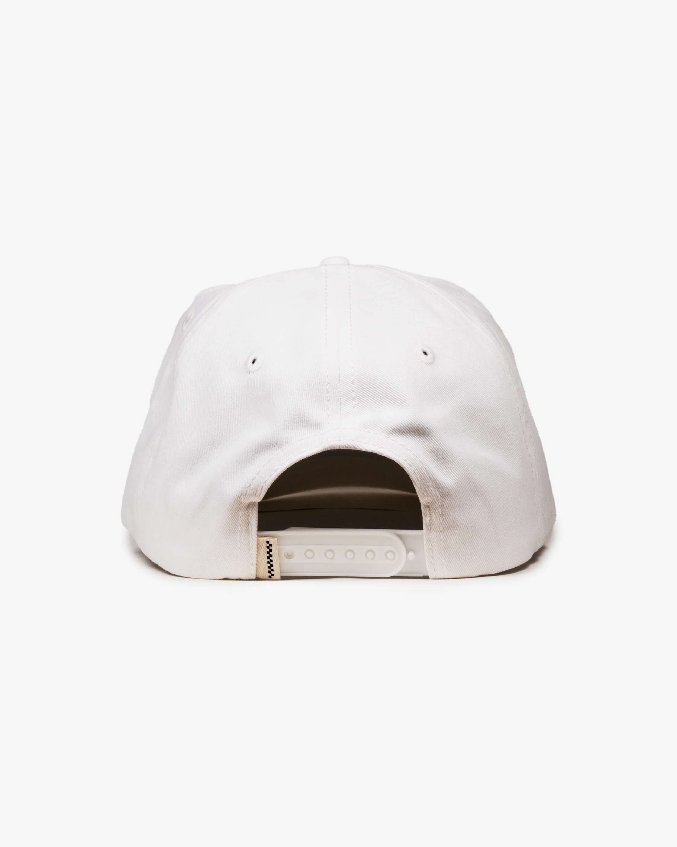 Creative Cap - Short Brim 6 Panel - Off White - Image 3