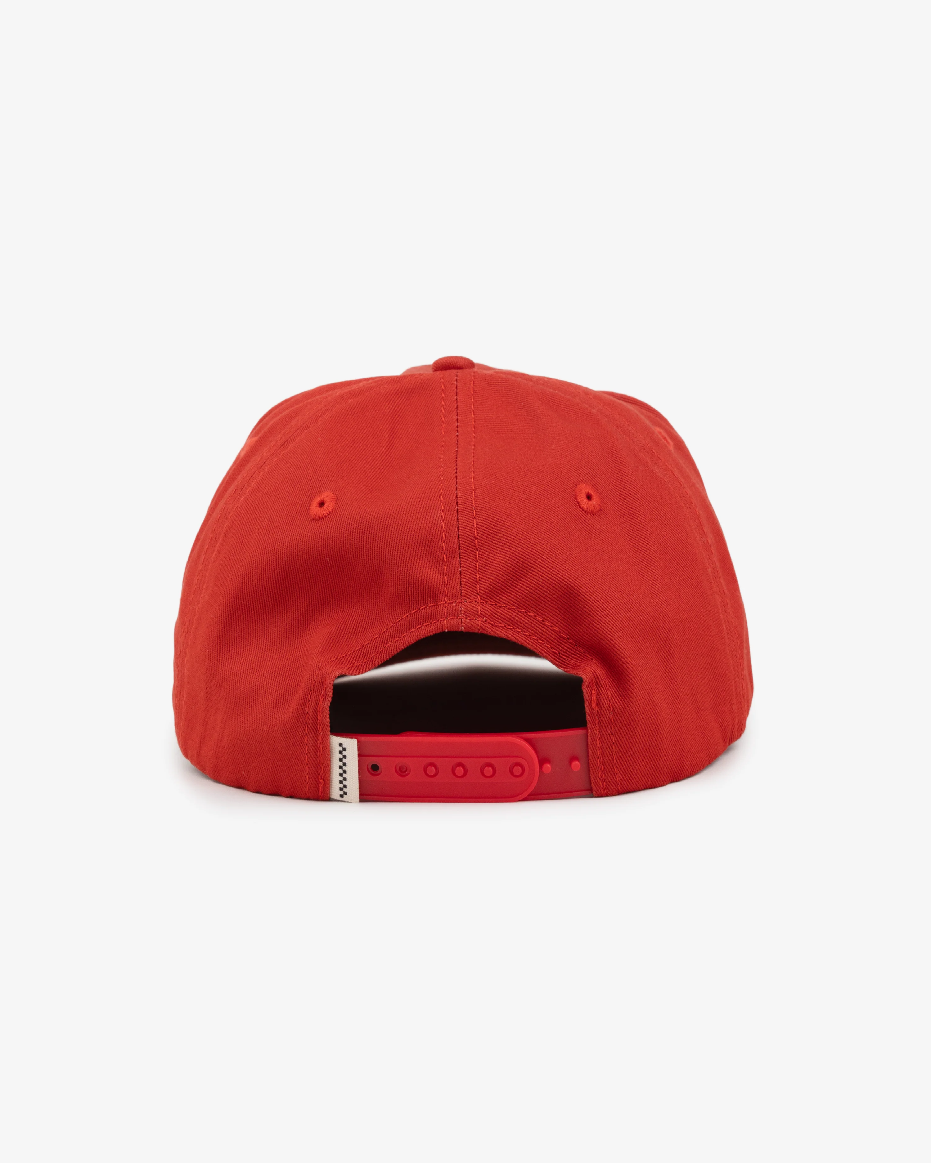 Heart Script Cap - 5 Panel - Red - Image 3