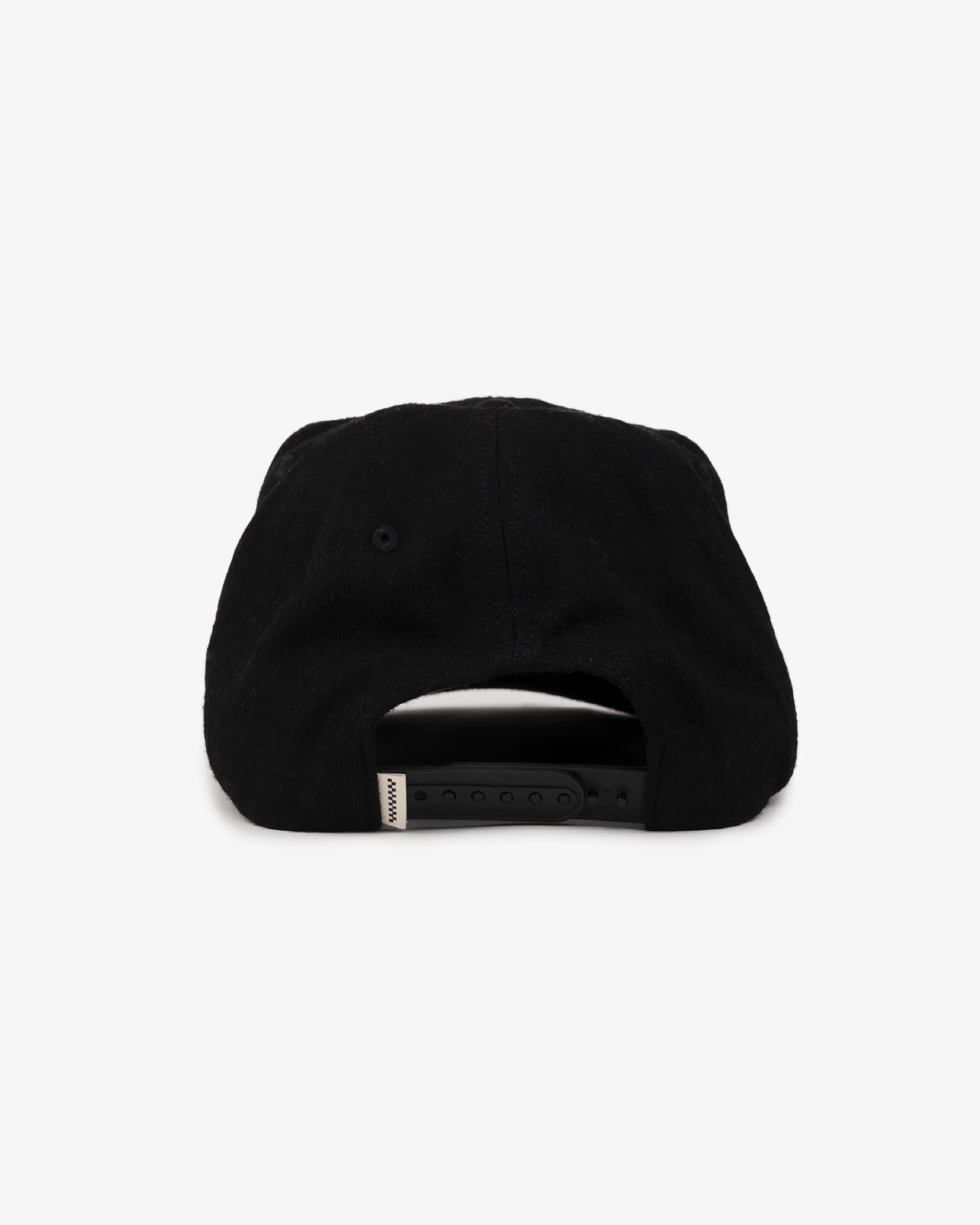 Monogram Ball Cap - Short Brim 6 Panel - Black - Image 3