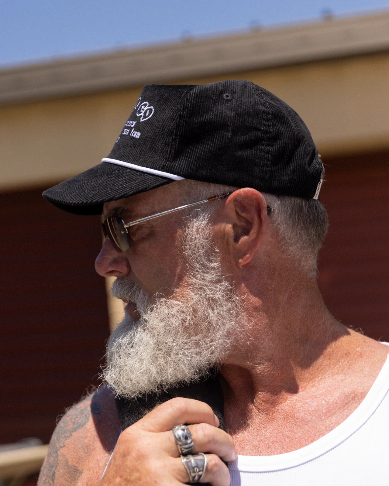 OE Heritage Cap - Ball Trucker - Black - Image 6
