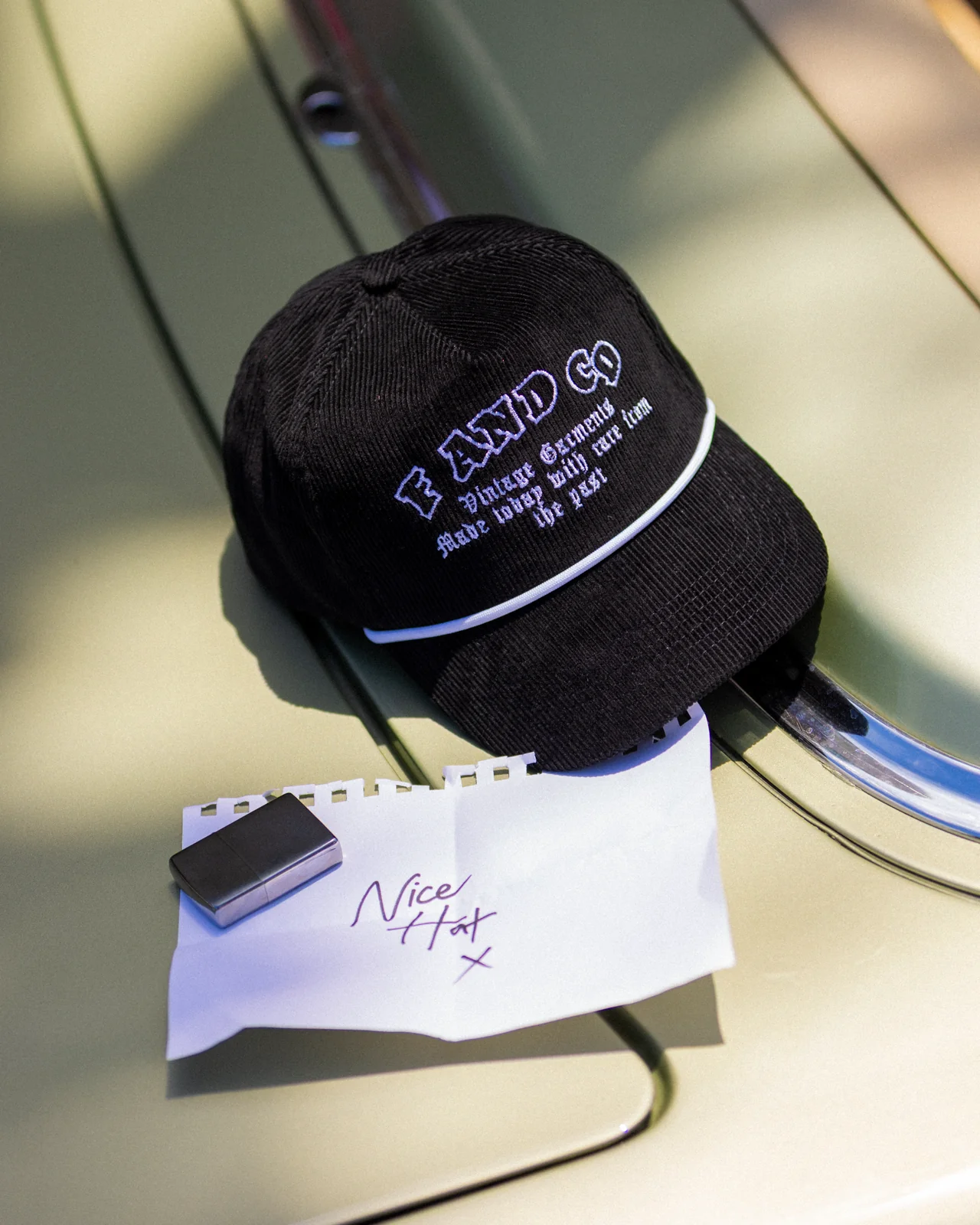 OE Heritage Cap - Ball Trucker - Black - Image 9