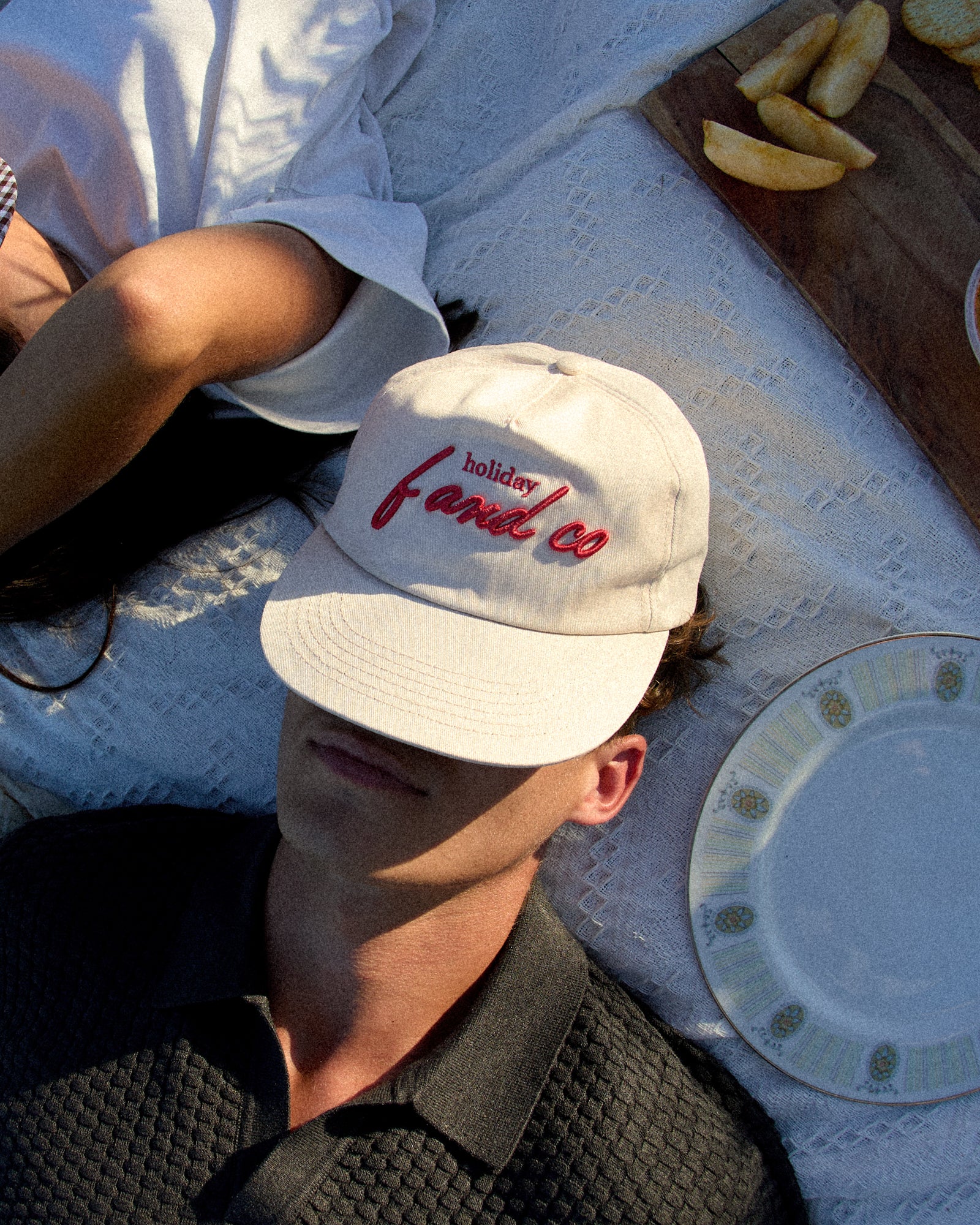 Holiday Cap - 5 Panel - Beige - Image 4