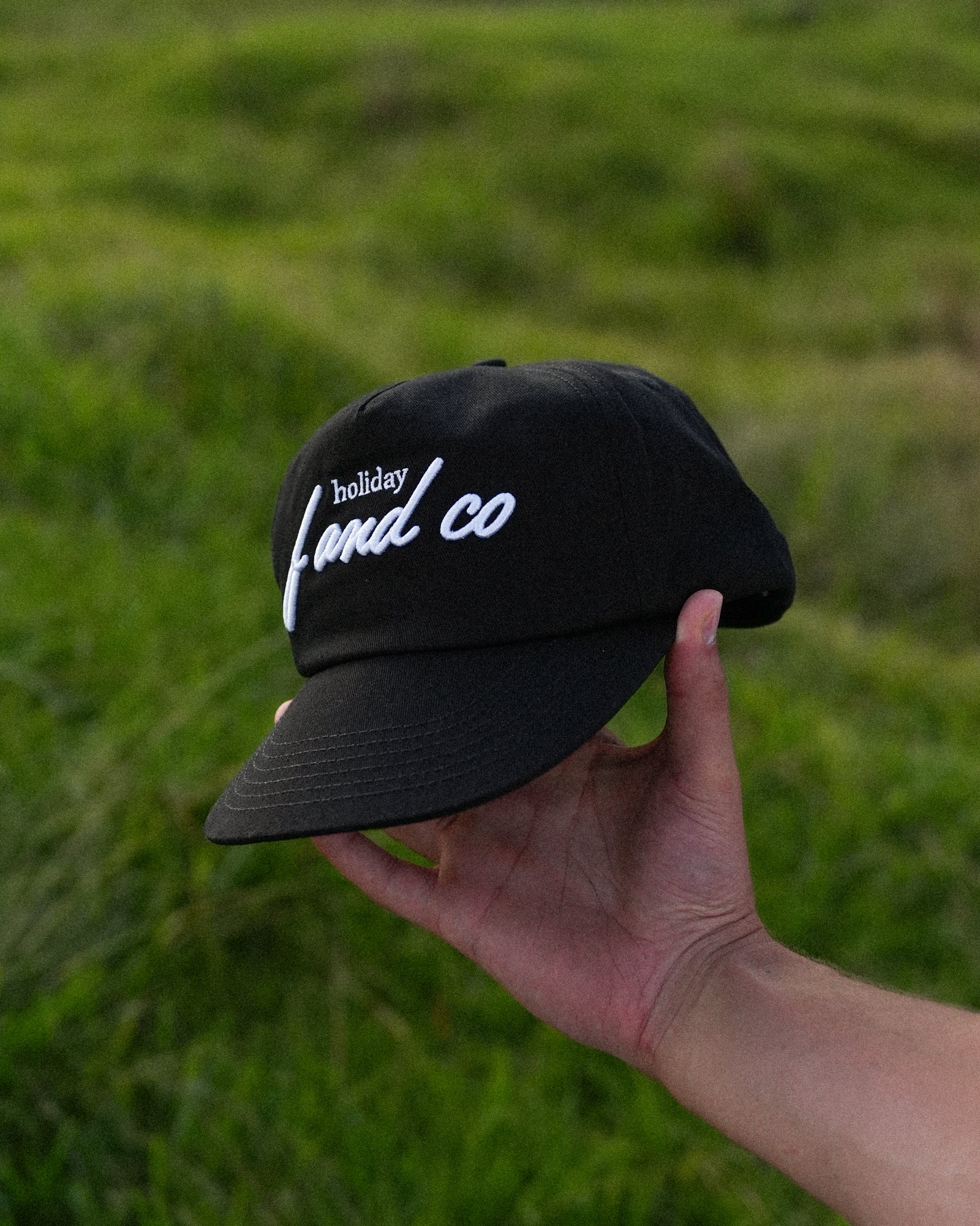 Holiday Cap - 5 Panel - Black - Image 5